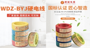 電纜型號中，WDZ-BYJ和BV電線竟有這些不同